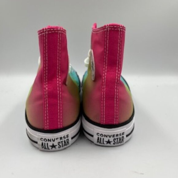 NEW Converse Chuck Taylor All Star Rainbow High Top Sneakers Women’s 7.5  kids 6 - Picture 5 of 11